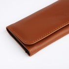 Кошелёк женский на кнопке, цвет бежевый - Фото 3