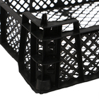 Ящик универсальный, пластиковый, 40 × 30 × 13 см, чёрный, УЦЕНКА - Фото 3