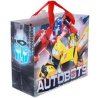 Пакет ламинированный, 23 х 27 х 11,5 см "Autobots", Трансформеры - фото 6820430