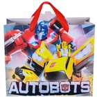 Пакет ламинированный, 23 х 27 х 11,5 см "Autobots", Трансформеры - фото 6820431