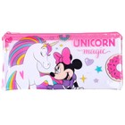 Пенал мягкий, 1 отделение, 95×205 мм, ПВХ, «Минни Маус и единорог» - Фото 6
