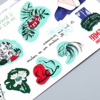 Переводные тату цветные «М.И. Цветаева: Время! Я не поспеваю» 18×11 см - Фото 3