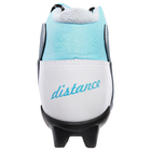 Ботинки лыжные TREK Distance Women SNS ИК, серый металлик, лого голубой, размер 39 - Фото 4
