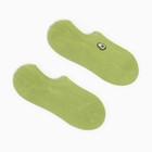 Носки женские укороченные MINAKU "Авокадо" цвет зелёный, р-р 36-39 (23-25 см)   7488411 - фото 320552386