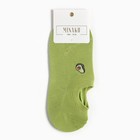 Носки женские укороченные MINAKU "Авокадо" цвет зелёный, р-р 36-39 (23-25 см)   7488411 - Фото 4