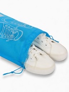 Мешок для обуви, на шнурке, синий - Фото 4