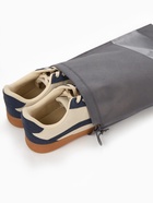 Мешок для обуви на шнурке, с прозрачной вставкой, однотонный, размер 27×0.5×36 см, серый - Фото 2