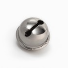 Колокольчик, d=2.1 см, серебро - Фото 2