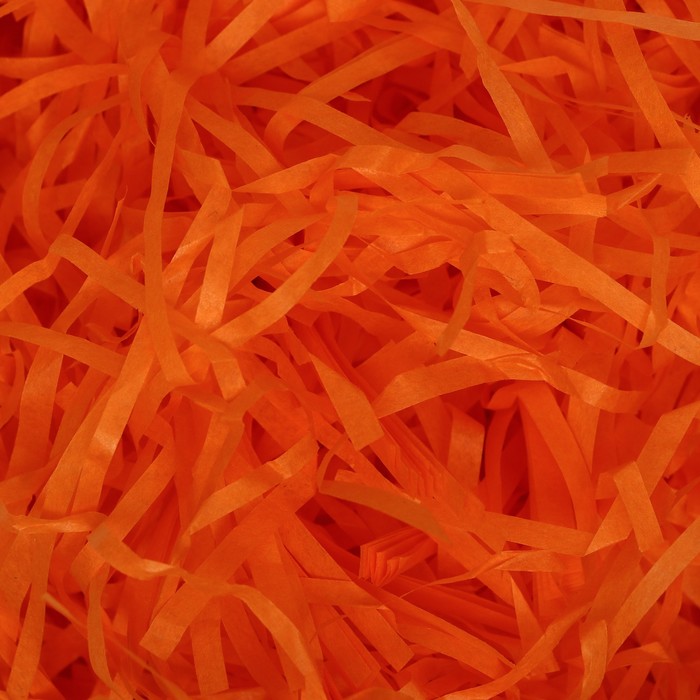 Наполнитель тишью, оранжевый, 50 г - Фото 1