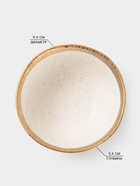 Салатник Magistro Poursephona, 300 мл, d=11.5 см, фарфор, белый - Фото 2