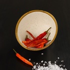 Салатник Magistro Poursephona, 300 мл, d=11.5 см, фарфор, белый - Фото 7