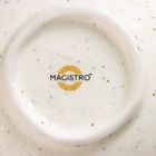 Салатник Magistro Poursephona, 300 мл, d=11.5 см, фарфор, белый - Фото 9