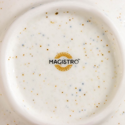 Салатник Magistro Poursephona, 500 мл, d=13.6 см, фарфор, белый
