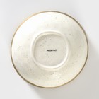 Салатник Magistro Poursephona, 1 л, d=17.5 см, фарфор, белый - Фото 4