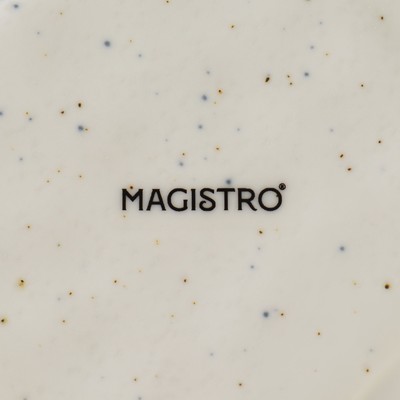 Салатник Magistro Poursephona, 1 л, d=17.5 см, фарфор, белый