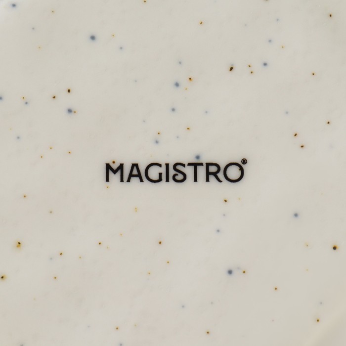 Салатник фарфоровый Magistro Poursephona, 1 л, d=17,5 см, цвет бежевый - фото 1909102772