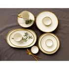 Блюдо фарфоровое сервировочное Magistro Poursephona, 30.7×21.5 см, бежевый - Фото 9