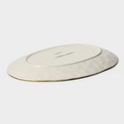 Блюдо фарфоровое сервировочное Magistro Poursephona, 30.7×21.5 см, бежевый - Фото 3