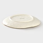 Тарелка Magistro Poursephona, d=21 см, фарфор, белая - Фото 3