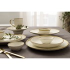 Тарелка обеденная Magistro Poursephona, d=27 см, фарфор, белая - Фото 8