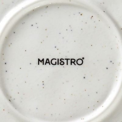 Тарелка обеденная Magistro Poursephona, d=27 см, фарфор, белая