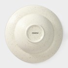 Тарелка фарфоровая глубокая Magistro Poursephona, 330 мл, d=19,5 см, цвет бежевый - Фото 5