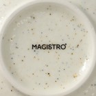 Тарелка глубокая Magistro Poursephona, 330 мл, d=19.5 см, фарфор, белая - Фото 6