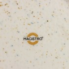 Тарелка фарфоровая для пасты Magistro Poursephona, 280 мл, d=29,4 см, цвет бежевый - Фото 6