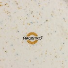 Тарелка для пасты Magistro Poursephona, 280 мл, d=29.4 см, фарфор, белая - Фото 6