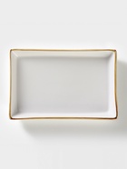 Маслёнка Magistro «Церера», 18×12 см, фарфор, белая - Фото 6