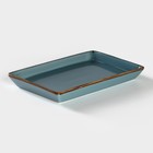 Маслёнка Magistro «Церера», 18×12 см, фарфор, голубая - Фото 10