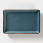 Маслёнка Magistro «Церера», 18×12 см, фарфор, голубая - Фото 11