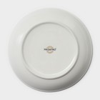 Тарелка фарфоровая пирожковая Magistro La Perle, d=15 см, цвет белый - Фото 4