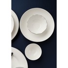 Салатник Magistro La Perle, 250 мл, d=10.2 см, фарфор, белый - Фото 8