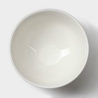 Салатник Magistro La Perle, 250 мл, d=10.2 см, фарфор, белый - Фото 3