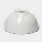 Салатник Magistro La Perle, 250 мл, d=10.2 см, фарфор, белый - Фото 4