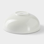 Салатник Magistro La Perle, 1.5 л, d=20.5 см, фарфор, белый - Фото 3