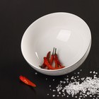 Салатник Magistro La Perle, 1.5 л, d=20.5 см, фарфор, белый - Фото 4