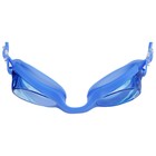 Очки для плавания ONLYTOP, беруши, цвет синий - фото 3891776