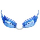 Очки для плавания ONLYTOP, беруши, цвет синий - фото 3891785