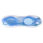 Очки для плавания ONLYTOP, беруши, цвет синий - фото 3891786