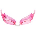 Очки для плавания ONLYTOP, беруши, цвет розовый - Фото 2