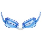 Очки для плавания детские ONLYTOP, беруши, цвет синий - фото 3891794