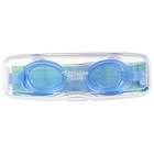 Очки для плавания детские ONLYTOP, беруши, цвет синий - фото 6821175