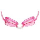Очки для плавания детские ONLYTOP, беруши, цвет розовый - фото 3891797