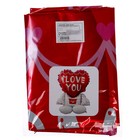 Шар фольгированный 49" «Сердце на подставке», под воздух - фото 24498652