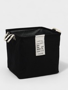 Корзина для белья Доляна Laundry, 33×33×33 см, чёрная - Фото 6