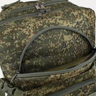 Рюкзак тактический, Taif, 35л, отдел на молнии, 3 наружных кармана, цвет камуфляж/зелёный - фото 6821244