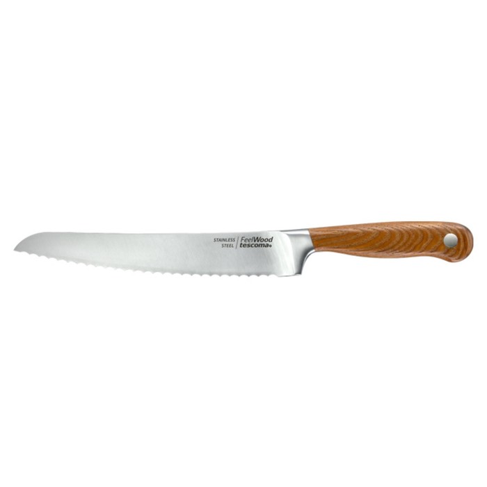 Нож хлебный Tescoma Feelwood, 21 см - Фото 1