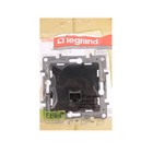 Розетка компьютерная RJ45 Legrand Etika, 1-ая, Антрацит - Фото 3